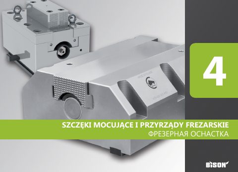 Okładka katalogu Szczęki mocujące i przyrządy frezarskie