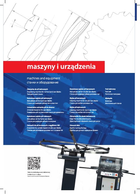 Okładka katalogu Drewno Maszyny i urządzenia
