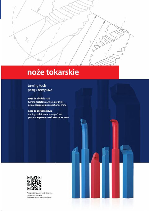 Okładka katalogu Noże tokarskie