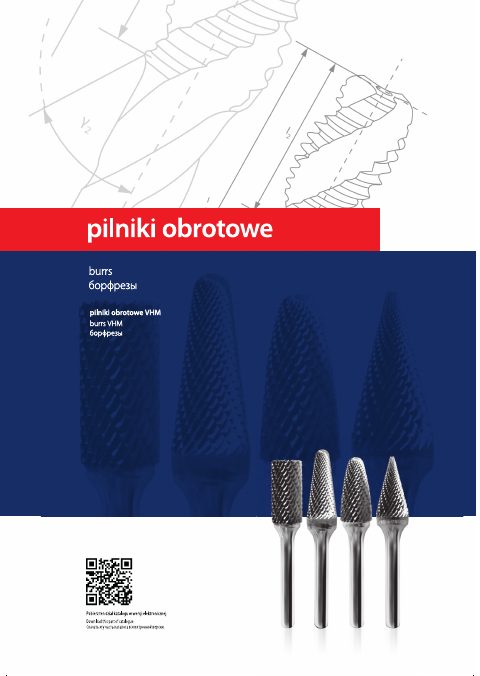 Okładka katalogu Pilniki obrotowe