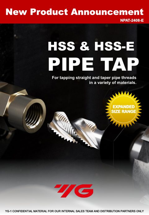 Okładka katalogu Gwintowniki G nowe Pipe Tap