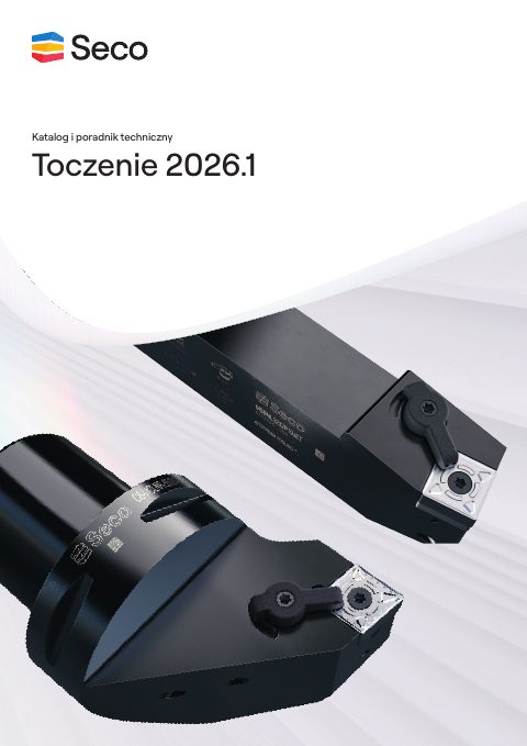 Okładka katalogu YG-1 — narzędzia tokarskie 2026