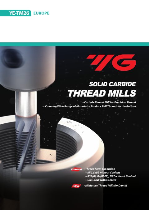Okładka katalogu YE TM26 ThreadMill Spread